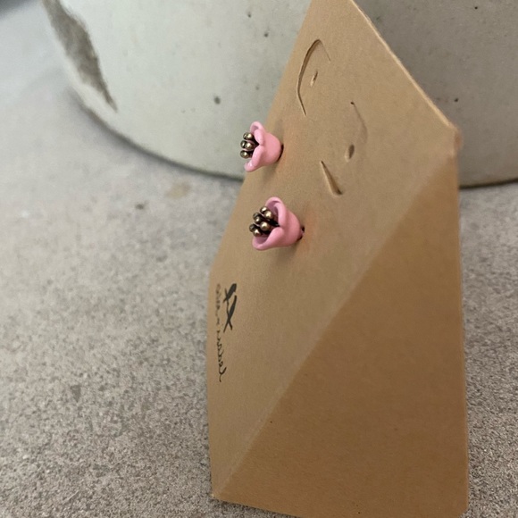 Chloe + Isabel Earrings Femme des Fleurs pink - Picture 3 of 8